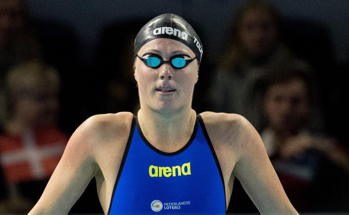 Nederlandse zwemsters missen net het podium op 4x50 m wisselslag