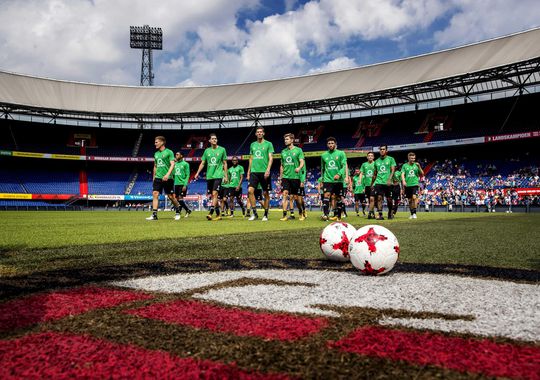 3000 fans bij eerste openbare training Feyenoord