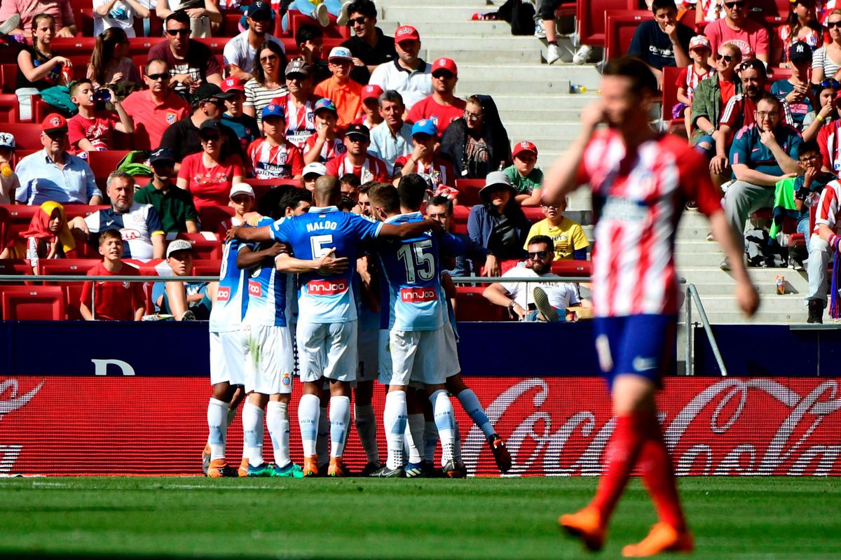 Atlético verliest en kan opeens weer 2e plek kwijtraken