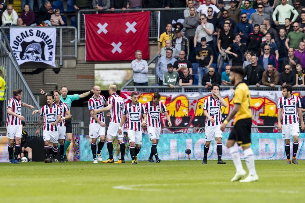 Willem II wint Brabantse derby in Breda en speelt zich in het hol van de leeuw bijna veilig
