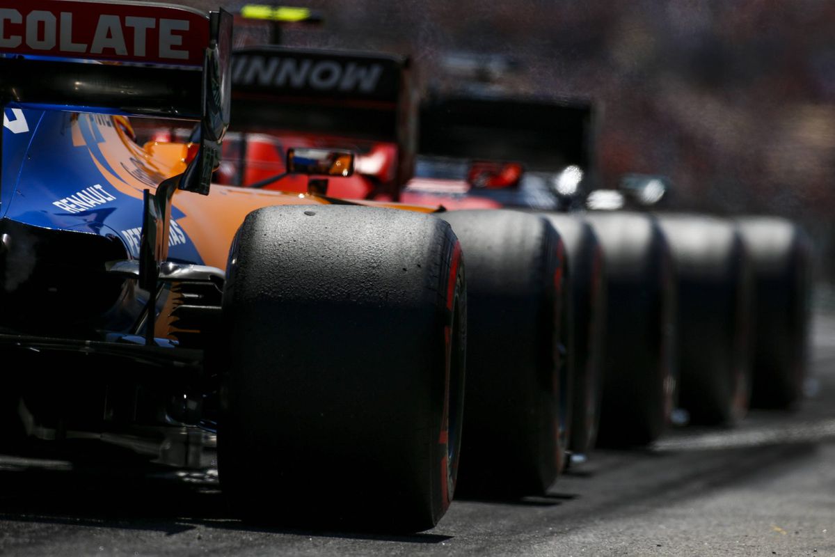 F1 denkt aan andere bandenkeuze bij de 2e races in Oostenrijk en Engeland