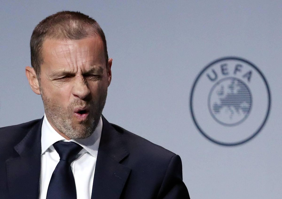 UEFA-baas Ceferin vindt het stom dat FIFA niet duidelijk is over noodfonds