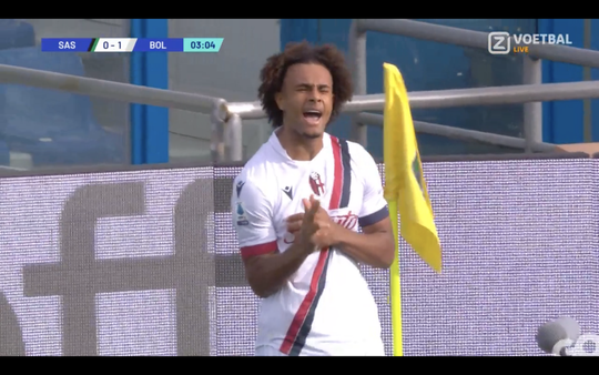 🎥 | Joshua Zirkzee brengt Bologna op voorsprong met héérlijke sleepbeweging