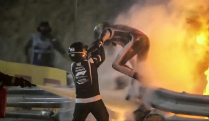 🎥 | Grosjean reageert met verbrande handen vanuit het ziekenhuis