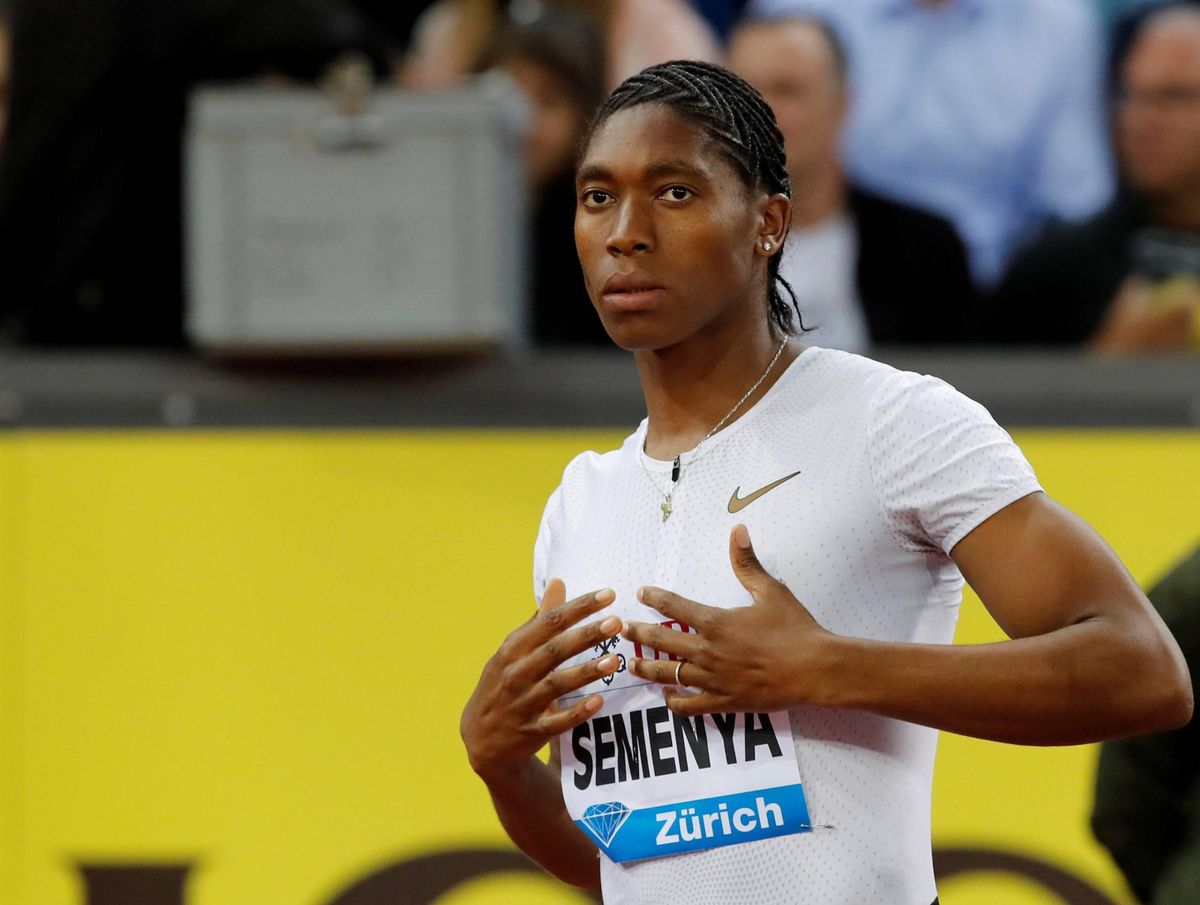 Atlete Semenya wint 800 meter op verpletterende wijze