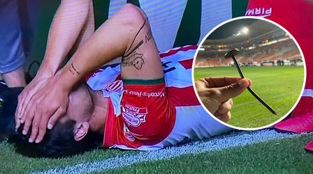 🎥 | BAH! Speler valt in gigantische spijker en loopt HORRORBLESSURE op