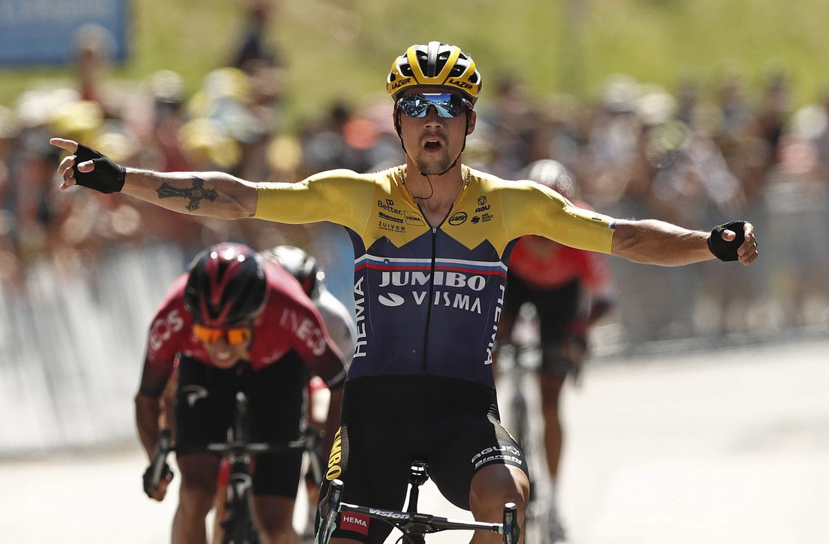 Tour-vorm is er bij Jumbo-Visma: Roglic pakt slotetappe én eindklassement Tour de L'Ain