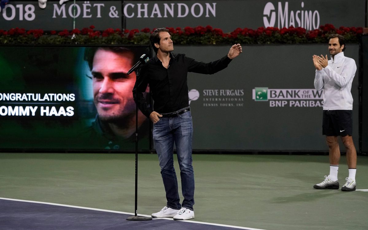 Tommy Haas neemt officieel afscheid als tennisser tijdens Indian Wells