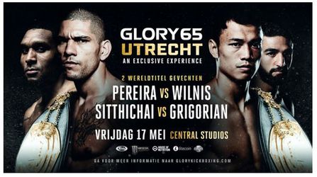 Kickboksevenement Glory 65 komt naar Utrecht