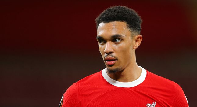 Trent-Alexander Arnold ontsnapte op het nippertje aan de dood tijdens Storm Babet