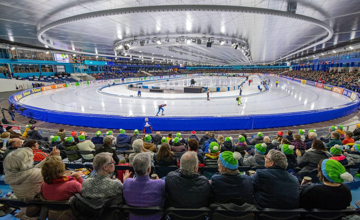 Check hier het programma van het WK sprint in Heerenveen ⛸