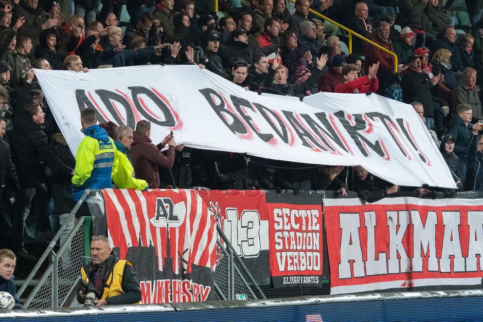 Lief! AZ laat ADO-supporters gratis naar binnen in het AFAS Stadion