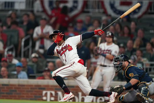 🎥 | Albies met Atlanta Braves door in de play-offs, Dodgers zonder Jansen weer gelijk