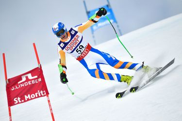 Winkelhorst haalt finish niet, maar mag toch starten aan slalomfinale op WK skiën