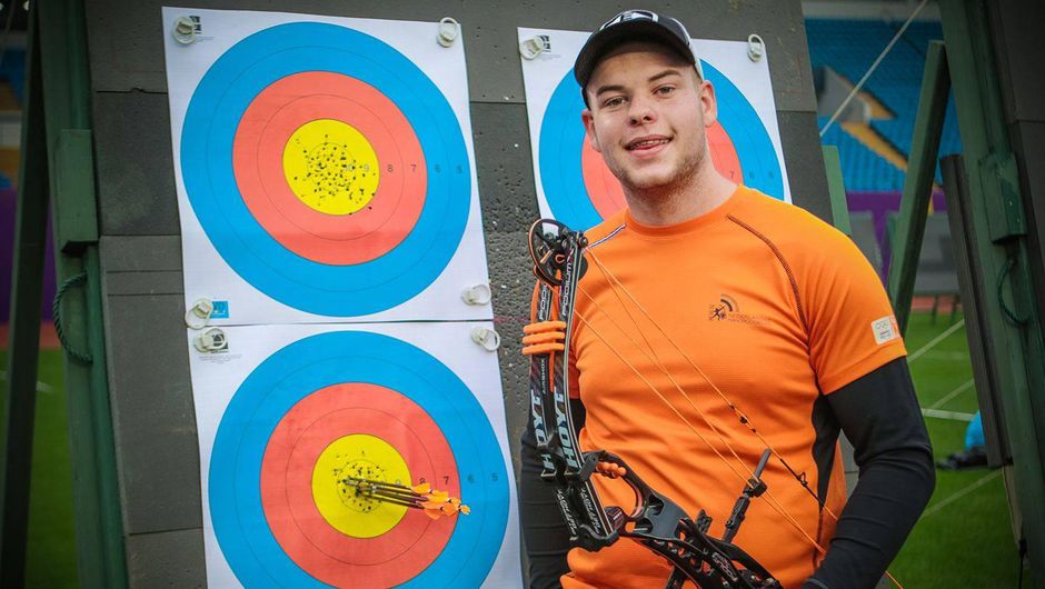 Handboogschutters Schloesser en De Laat pakken zilver in Minsk