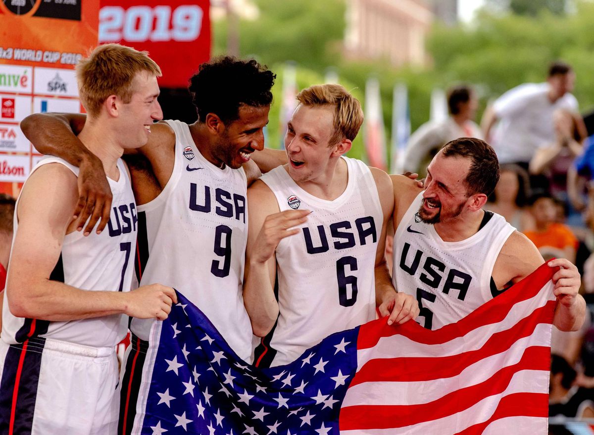 Amerika verslaat Letland in Amsterdam en is wereldkampioen 3x3-basketbal