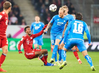 Bayern München wint voor de 6e keer op rij in Bundesliga, dit keer tegen Hoffenheim