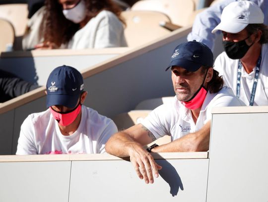 Nadal moet het tijdens jacht op 21e grandslamtitel doen zonder coach Moya