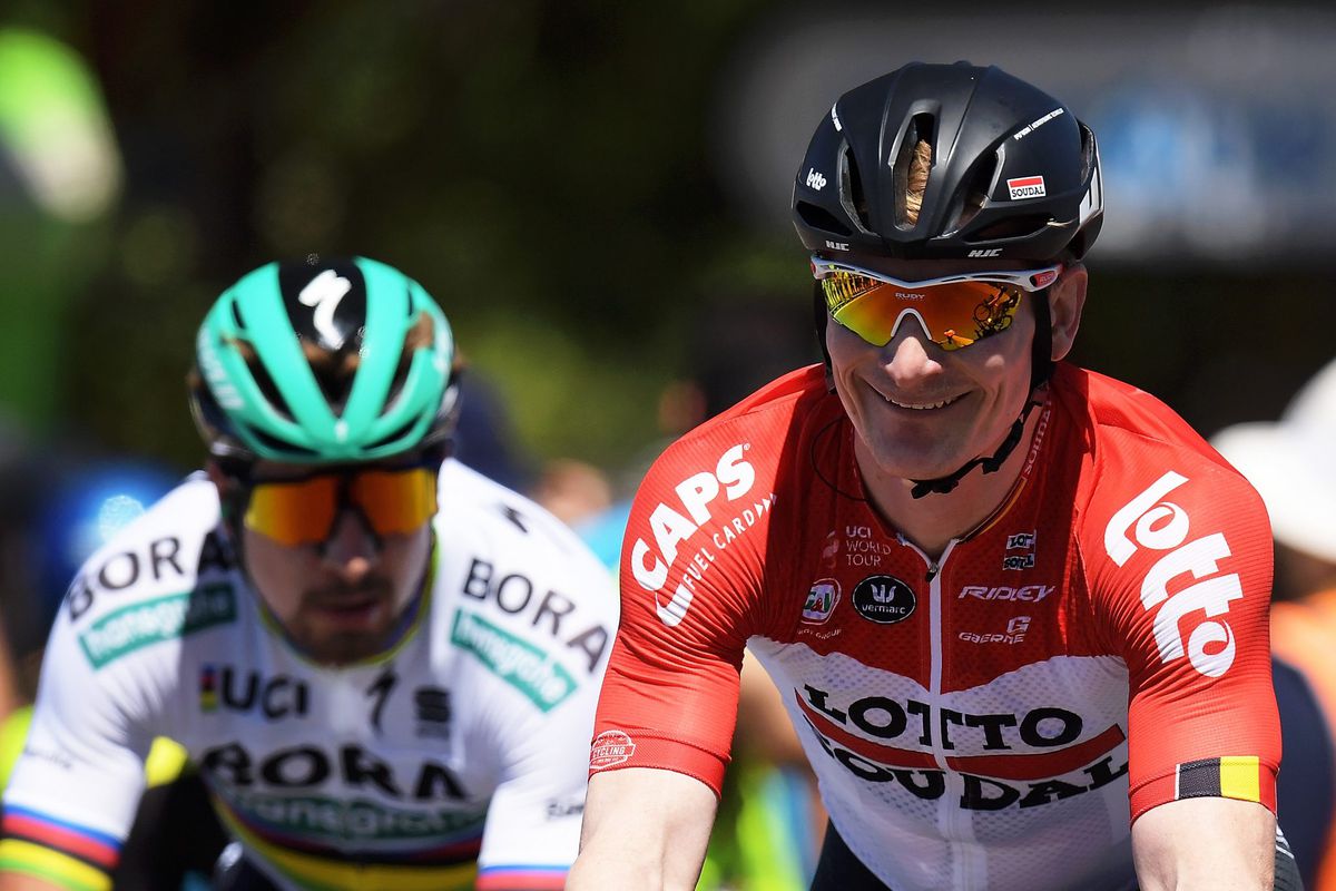 Greipel geeft fout toe en doet weer lief tegen Démare