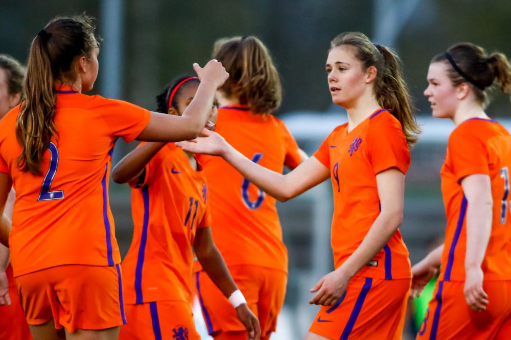 Oranje onder 19 in lastige poule op vrouwen EK-19