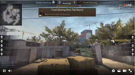 Livestream: MijnDomein Masters Counter Strike tussen Venko en Trust