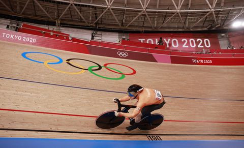 Baanrenners Jeffrey Hoogland en Harrie Lavreysen uiteraard ronde verder op de sprint