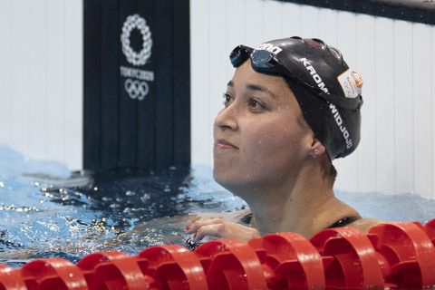 Ranomi Kromowidjojo pakt zoveelste 4e plaats voor Nederland in olympische finale 50 meter vrije slag