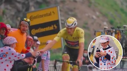 🎥 | Mathieu van der Poel maakt kleine wielerfan dolblij