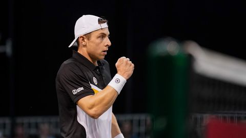 Tallon Griekspoor wilde bewust niet op centre court spelen in Ahoy: 'Heb genoten op baan 1'