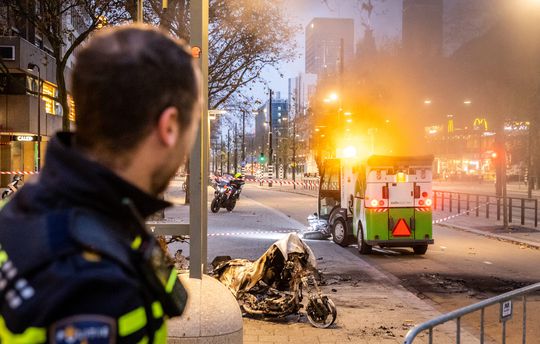 Ook Feyenoordhooligans sloegen Rotterdam vrijdag kort en klein