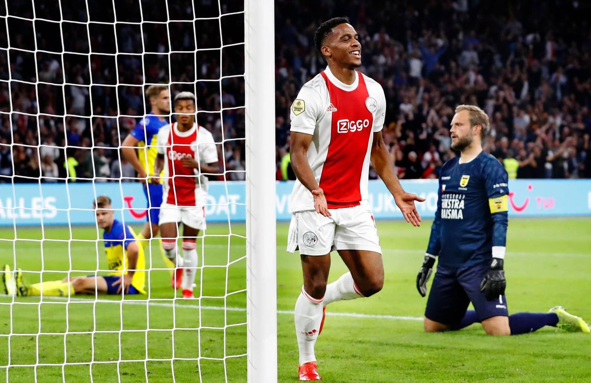 Ajax evenaart tegen Cambuur hoogste uitslag ooit in Johan Cruijff Arena