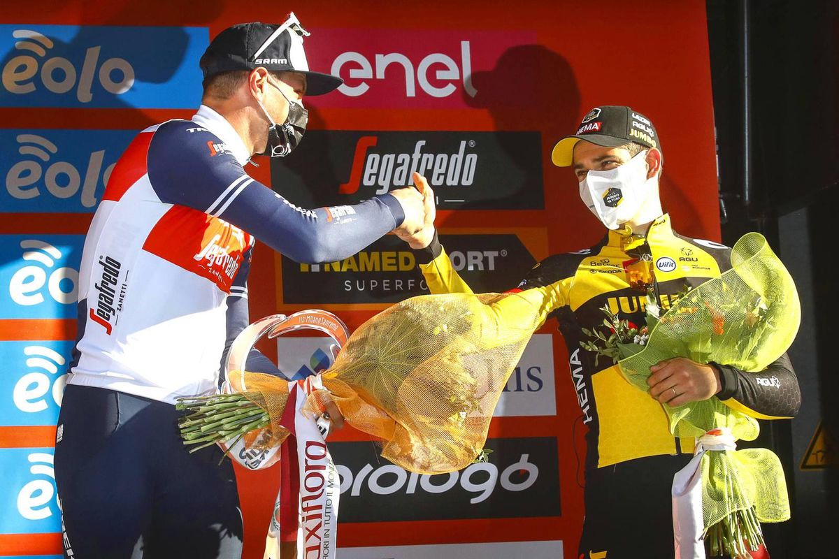 Van Aert gokte verkeerd in Milaan-Sanremo: 'Had goede benen om te winnen'