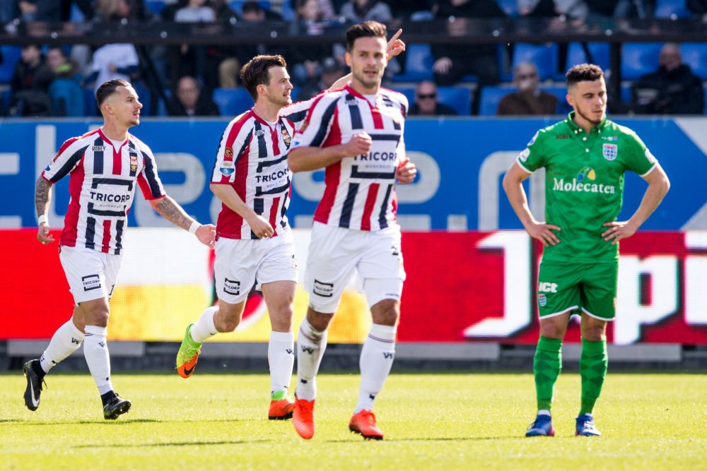 Willem II kan omhoog kijken door prima winst op PEC