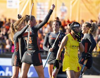 Oranje hockeysters spelen China van de mat in Pro League