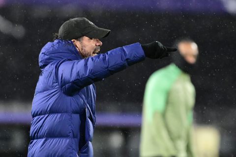 Atlético-trainer Diego Simeone ligt wakker van Santiago Giménez: 'Hij staat altijd op de goede plek'