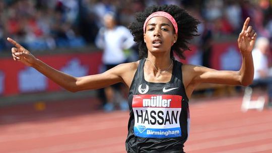 Sifan Hassan debuteert in Denemarken op halve marathon: 'Verwachten nog geen overwinning'