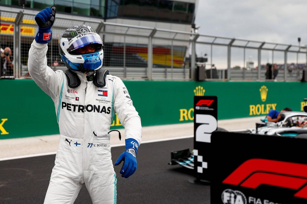 Valtteri Bottas is zelfkritisch: 'Moét polepositions ook omzetten in zeges'