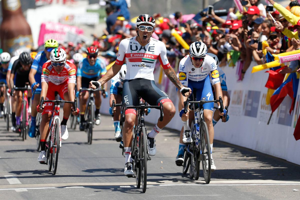 Molano maakt Colombiaans thuispubliek blij met winst 2e etappe