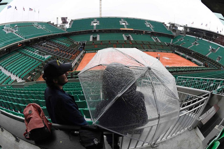 Iedereen evenveel rust: kwartfinales Roland Garros op overdekt centrecourt