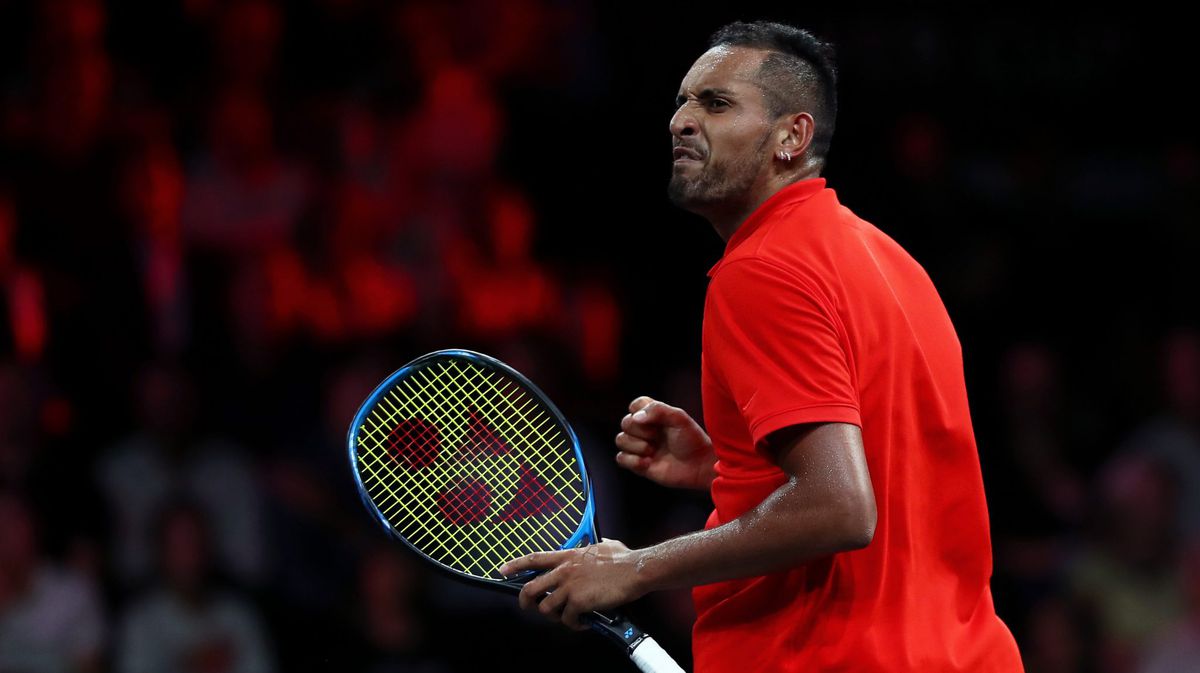 Dikke straf dreigt: tennisbond wil dat Kyrgios zich vanaf nu gedraagt zoals hij NOOIT doet