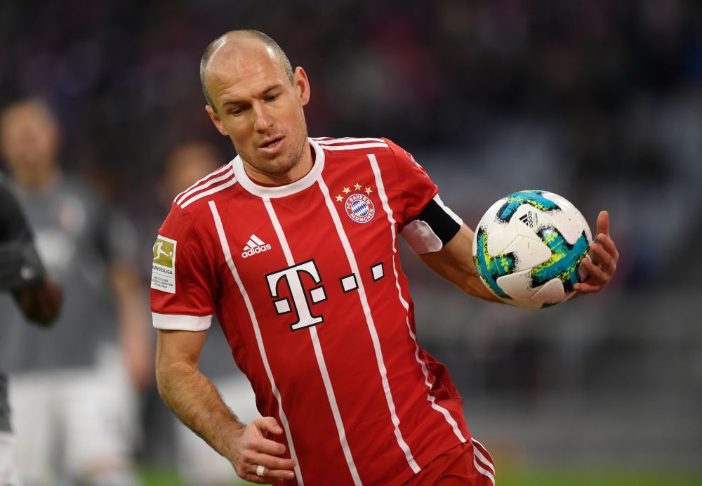 Basisplek voor Arjen Robben bij koploper Bayern