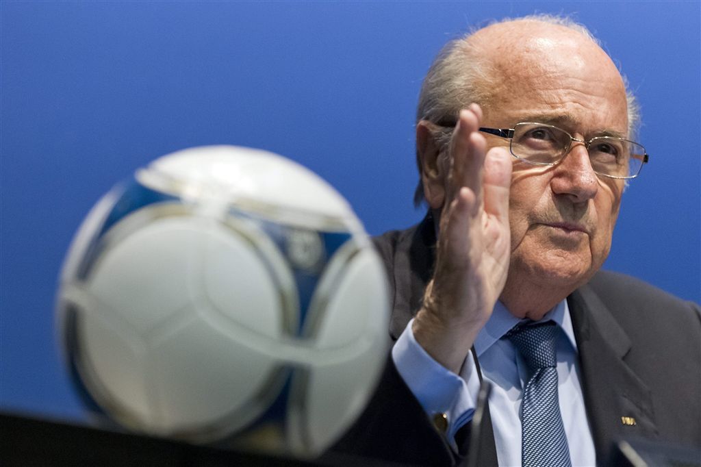 Blatter is nu echt verleden tijd bij de FIFA