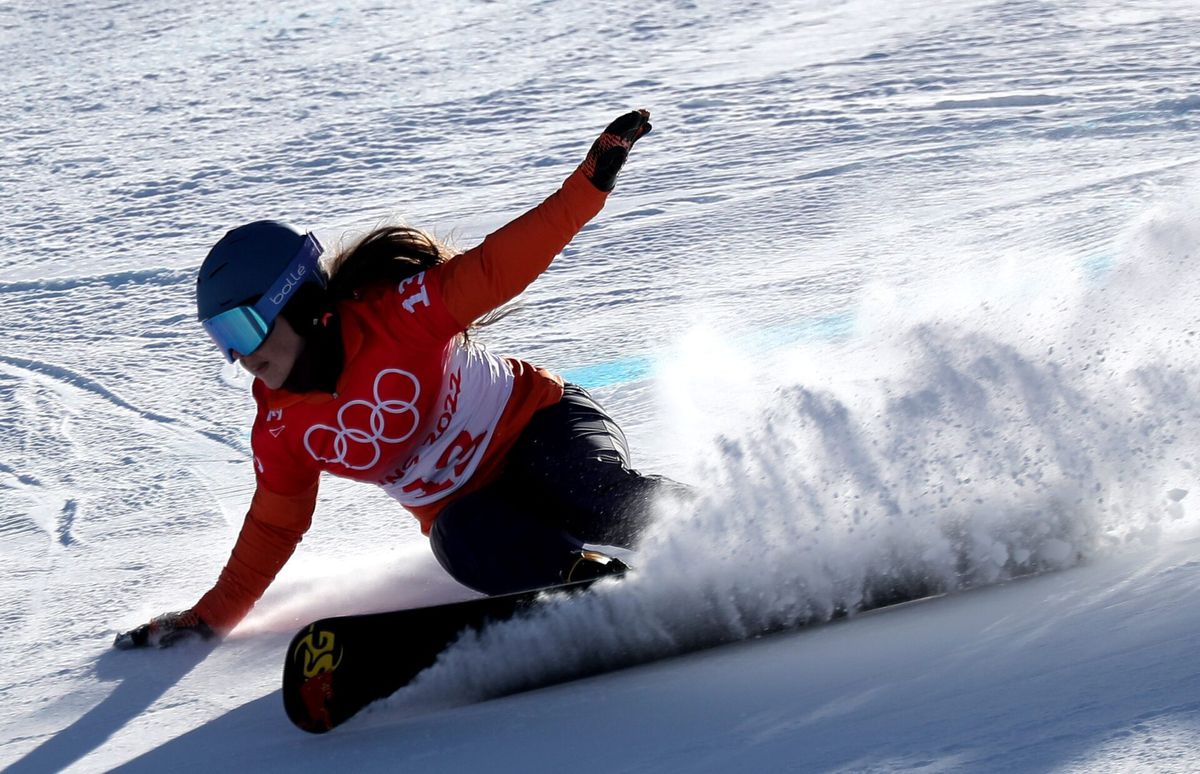 Snowboardster Michelle Dekker pakt na 4e plek op Spelen nu ook eerste wereldbekerzege