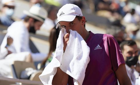 Dominic Thiem is er op de Australian Open nog niet bij ondanks herstelde pols