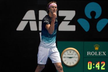 Titelkandidaat Zverev easy peasy naar 2e ronde