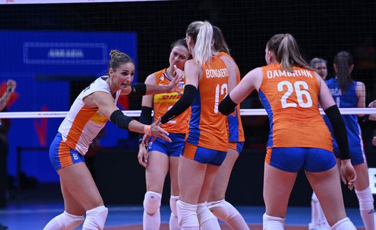 Nederlandse volleybalsters missen grote kans op eerste zege in Nations League