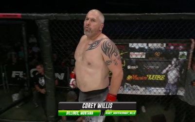 MMA-vechter Corey Willis heeft dé meest veelzeggende bijnaam OOIT