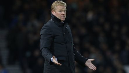 Balende Koeman: Het zit ons niet mee