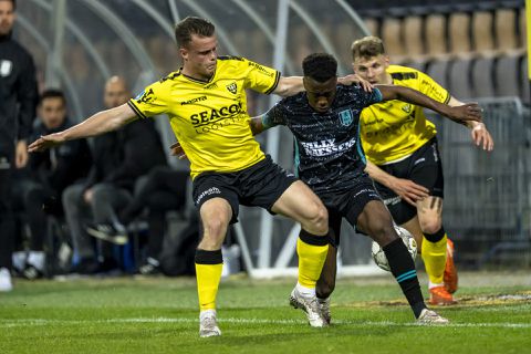 Degradatiekraker tussen VVV en RKC eindigt na knotsgekke slotfase onbeslist