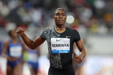Caster Semenya mist WK atletiek, dus gaat ze lekker voetballen in Zuid-Afrika
